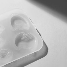 Молд для украшений из эпоксидной смолы QF, силикон, 9 форм, 6?9 см, прозрачный