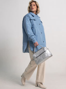 Куртка демисезонная Асель (голубая) Б15317-39М