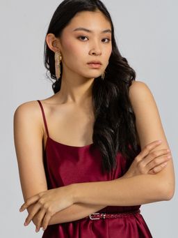 Топ широкий из атласа - Tantino фото 17