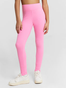 Легинсы для девочек розовые - Mark formelle фото 3