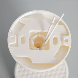 Светильник «Рум» GU10 10 Вт бело-золотой 8×18×14 см