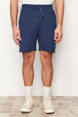 TRENDYOL MAN Lacivert Regular/Normal Kesim Basic Dokulu Buyuk Beden Sort & Bermuda TMNSS25AP00000 - Trendyolmilla фото 2