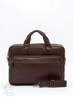 Портфель мужской кожаный 11018Z coffee Zinimsk - S-style фото 2