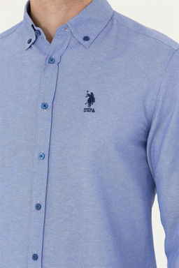 U. S. Polo Assn / Мужская базовая рубашка Saks с длинным рукавом - U.s. polo assn фото 7