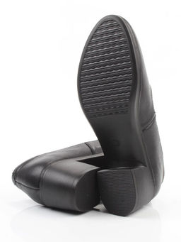 06-YDN15-20 BLACK Туфли женские (натуральная кожа)