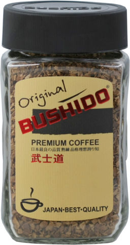 BUSHIDO. Original 100 гр. стекл.банка ШВЕЙЦАРИЯ