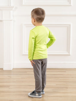 Костюм детский салатсерый жилет