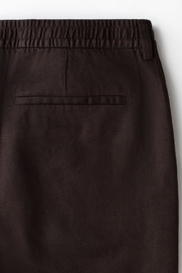 Pantal?n corto en mezcla de lino Relaxed Fit - H&m фото 7