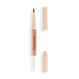 Контурный карандаш для бровей и гель для фиксации Eyebrow pencil Fluffy Brow Filter Duo, Blonde 6803656