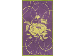 Полотенце махровое 6с103.412ж1 Пион(3-сирень4) 50х90см
