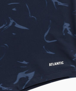 ATLANTIC KMS-319 Купальные шорты Print темно-синий + голубой  фото 4