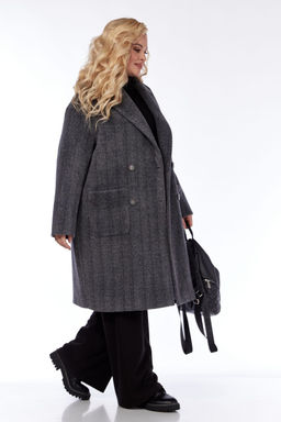 Пальто Diamant 1999 темный серый фото 7