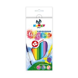 KANZY Мои карандаши WCP-3012 Набор акварельных карандашей заточенный 8 х 12 цв