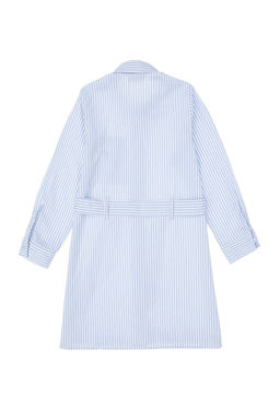 Девушка светло -голубое тканое платье Неожиданная скидка в корзине - U.s. polo assn фото 4