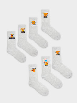 НОСКИ ЖЕНСКИЕ (7 пар) - Mark formelle фото 5