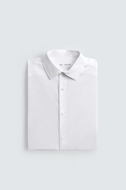 SLIM FIT SHIRT WITH CUFFLINKS - Zara фото 8