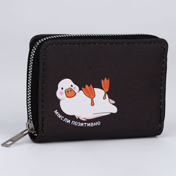 Кошелёк молодёжный Мысли позитивно 12х9.5х2см - Nazamok фото 3