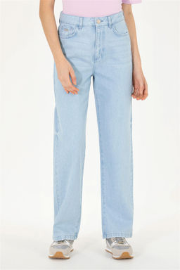 Женские голубые джинсовые брюки - U.s. polo assn фото 9