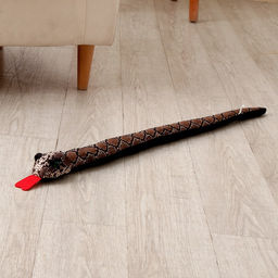 Мягкая игрушка Змея, 80 см, светлая полоска - Simaland фото 4