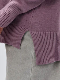 Свитер Дейн (сливовый) One Size - Nadi bordo фото 4