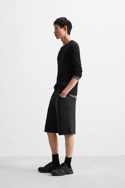 BERMUDA JOGGER BAGGY FIT - Zara фото 4