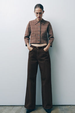 CHECK CARDIGAN - Zara фото 6
