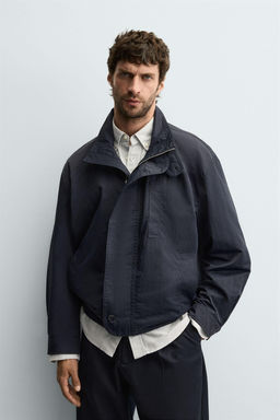 TECHNICAL JACKET WITH CONTRAST LINING - Zara фото 2