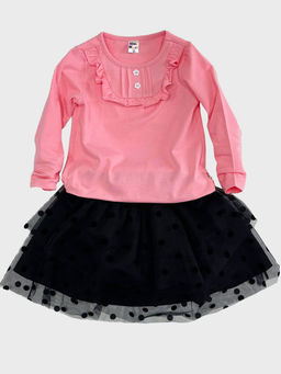 Юбка пачка из фатина UD 4420 черный - Mini maxi фото 2