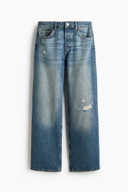 Wide Leg Regular Waist Jeans