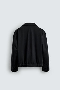 TEXTURED TWILL JACKET - Zara фото 8