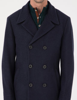 Lacivert Slim Fit Ka_e Kaban