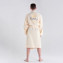 Халат махровый мужской King, размер 52-54