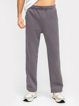 Брюки мужские прямые серые графит 181240-1