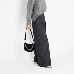 Сумка-багет на молнии, цвет чёрный - Simaland фото 14