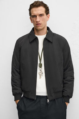 QUILTED BOMBER JACKET - Zara фото 14