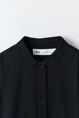 LIMITED EDITION PLAIN POCKET DRESS - Zara фото 3