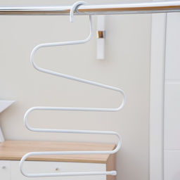 Цена за 2 шт. Вешалка для брюк и юбок «Змейка», 33×34 см, МИКС