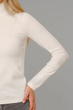 Арт.12803/4 Водолазка женская  42-50 (5 шт) Цвет:молочный