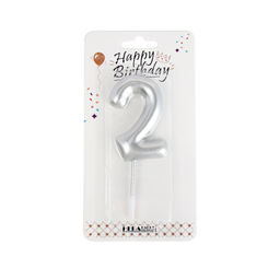 Свеча Цифра / KL-8 /уп 12/600/серебро (1) - Галеонтрейд фото 15