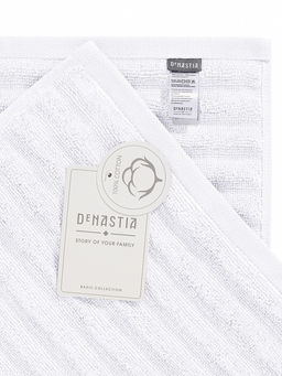 Полотенце для лица 50x90 белый махровая ткань - Denastia фото 5