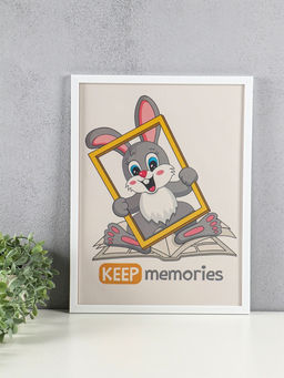 Фоторамка для фото 30×40 см «Премиум», пластик, белый