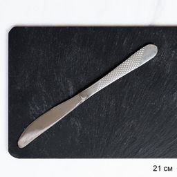 Нож столовый 1 штука Серебро Сарбонна Глянец / MJXX340 /уп 100/