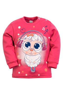 Костюм детский фуксиявасилек рисунок овечка