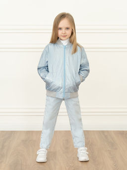 Ветровка детская голубая