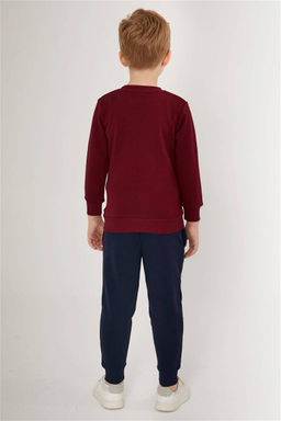 Бордовый пижамный комплект для мальчика Неожиданная скидка в корзине - U.s. polo assn фото 4