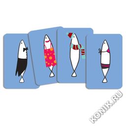 Игра настольная серии PLAYING CARDS Сардины - Djeco фото 3