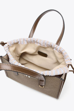 WOVEN TOTE BAG - Zara фото 8