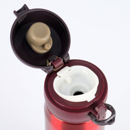 Термос Мастер К Топ, 500 мл ( 50 мл), 6.5?23.3 см, сохраняет тепло 8 ч, нержавеющая сталь, красный  фото 6