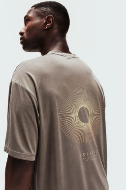 Camiseta de deporte boxy con DryMove Loose Fit - H&m фото 3