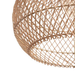 Светильник потолочный из ротанга «Эрик», 1×120 Вт, Е27, 40×40×43 см